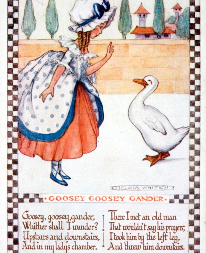Goosey Goosey Gander | Alamy Stock Photo