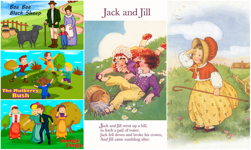 The Dark & Twisted Origins of Famous English Nursery Rhymes | Shutterstock & Alamy Stock Photo