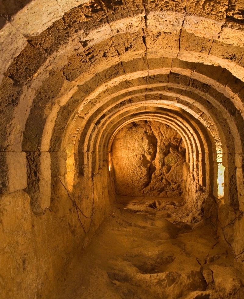 Tunnels of Baiae | Alamy Stock Photo