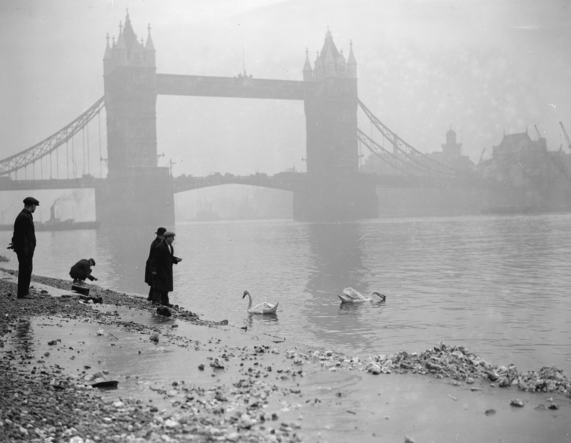 Londres, une ville recouverte d’un voile de pollution | Getty Images Photo by Fox Photos