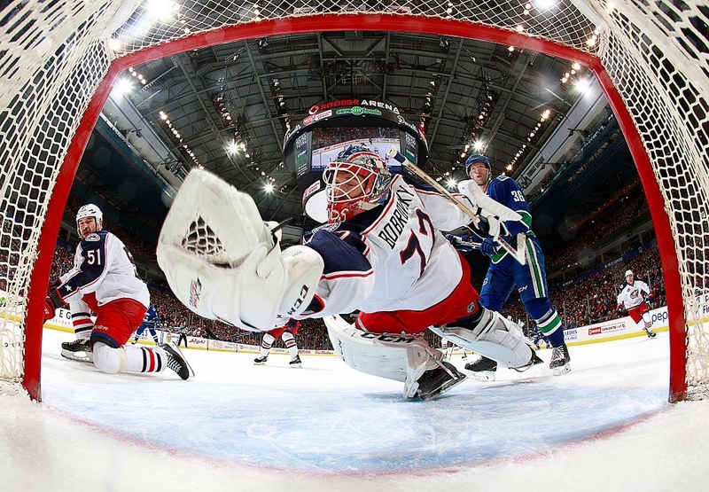 Vue depuis le but | Getty Images Photo by Jeff Vinnick/NHLI