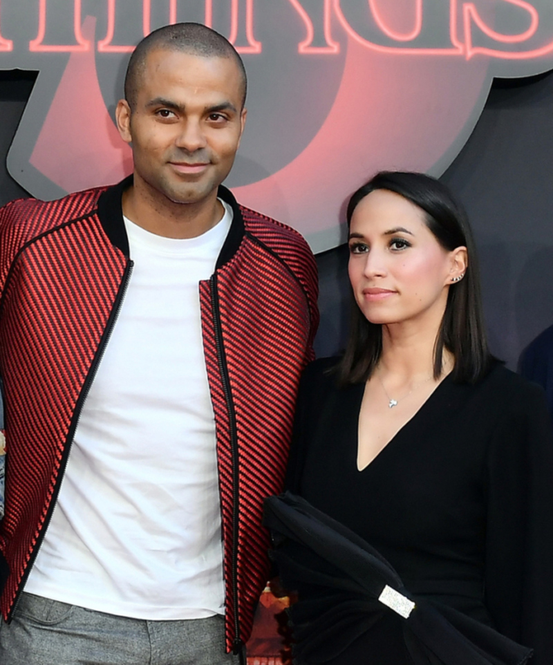 Tony Parker & Axelle Francine | Getty Images Photo by Dominique Charriau