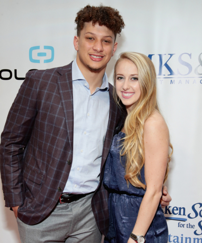 Brittany Matthews & Patrick Mahomes | Getty Images Photo by Cindy Ord