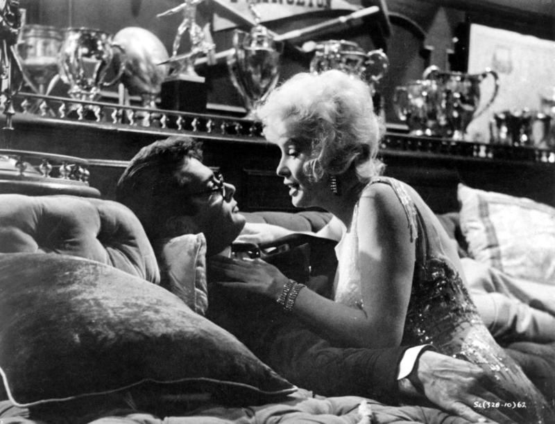 Tony Curtis a dit qu'embrasser Marilyn Monroe était le pire | MovieStillsDB Photo by MMfan/United Artists