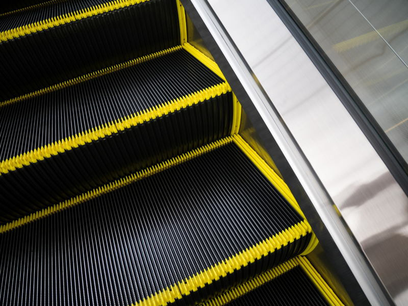 La brosse de l'escalator | Shutterstock