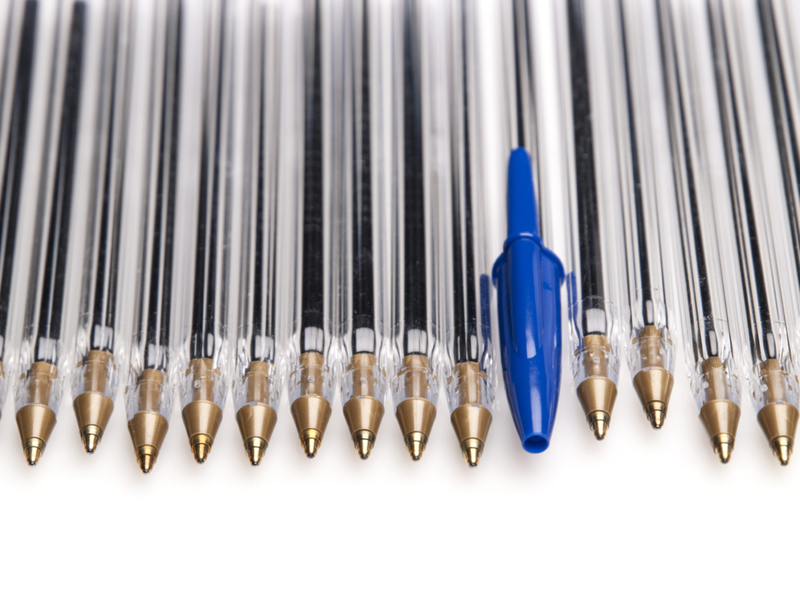 Le trou dans le bouchon des stylos bic | Shutterstock