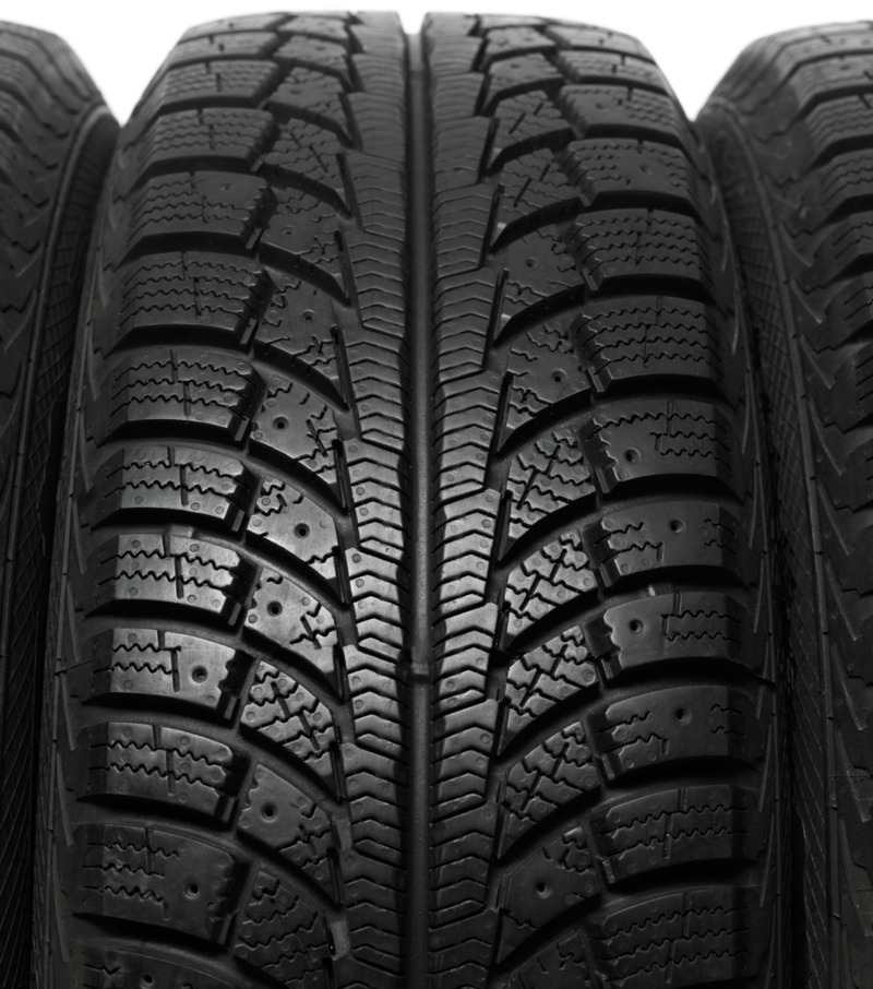 Les bosses en caoutchouc sur vos pneus | Alamy Stock Photo