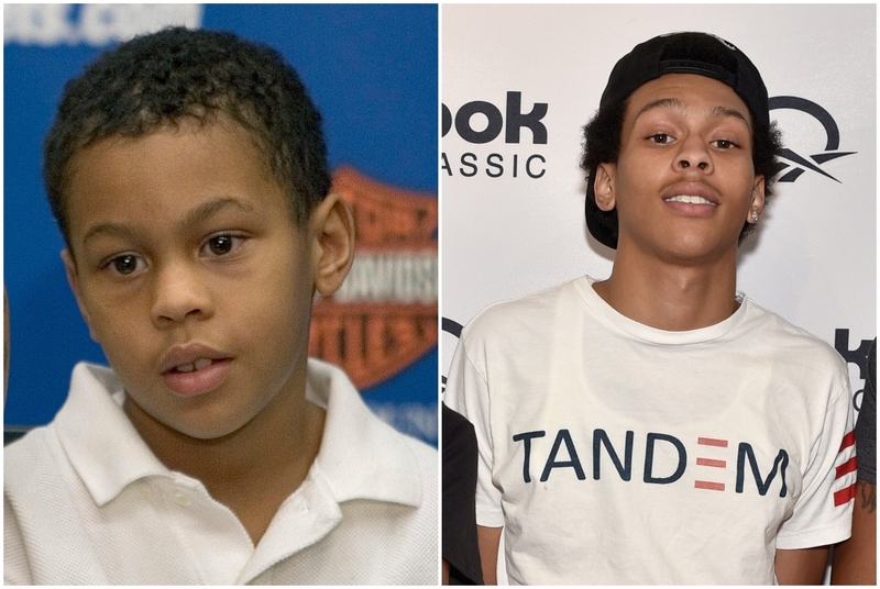 Le fils d'Allen Iverson : Allen Iverson II | Alamy Stock Photo by UPI Photo/Gary C. Caskey & Getty Images Photo by Bryan Bedder