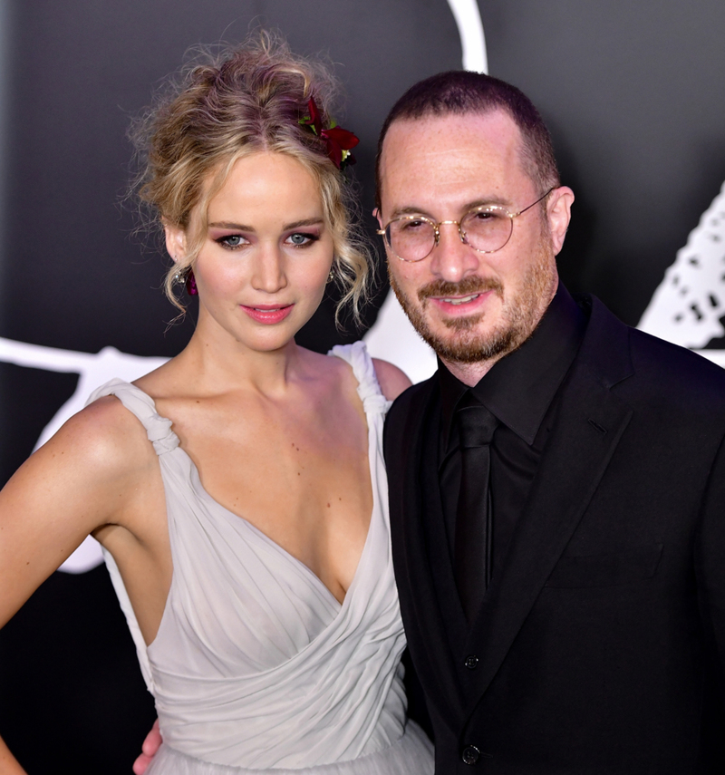 Jennifer Lawrence & Darren Aronofsky | Getty Images/Photo by James Devaney/FilmMagic