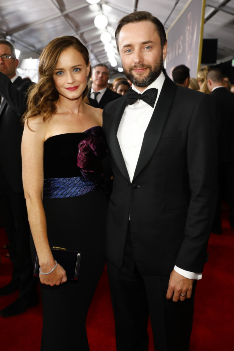Alexis Bledel & Vincent Kartheiser | Getty Images/Photo by Trae Patton/CBS via Getty Images