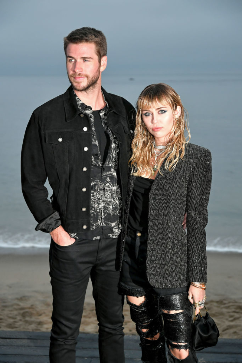 Miley Cyrus & Liam Hemsworth | Getty Images/Photo by Neilson Barnard