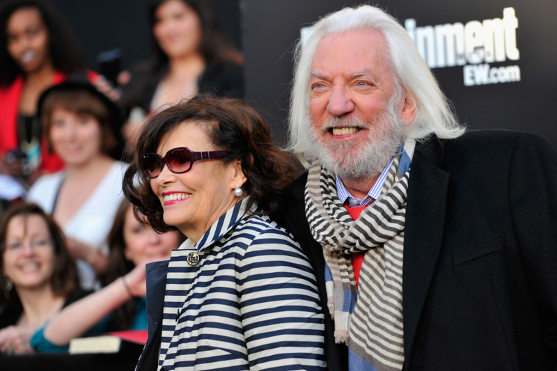 Donald Sutherland & Francine Racette | Getty Images/Photo by Alberto E. Rodriguez