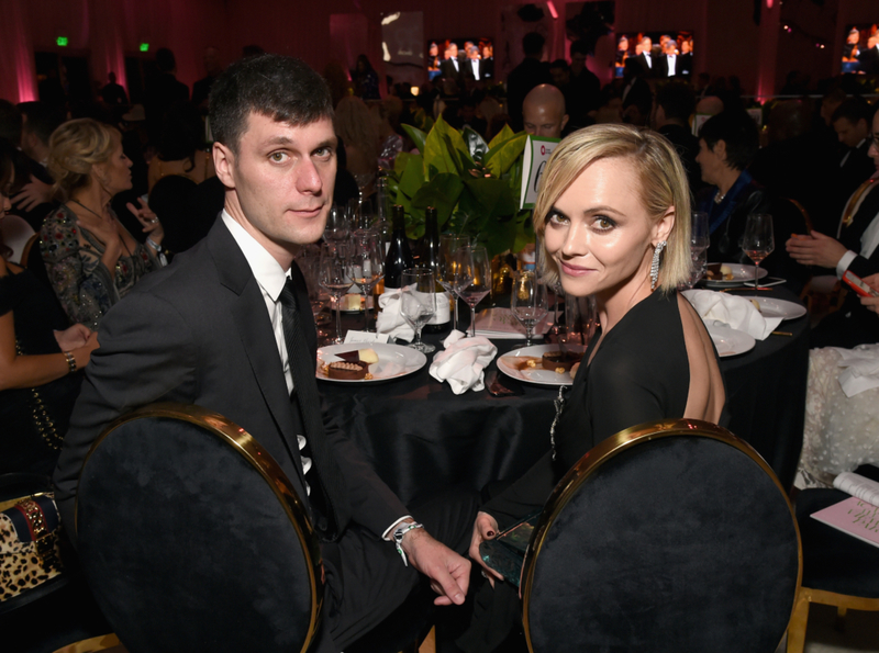 Christina Ricci & James Heerdegen | Getty Images/Photo by Michael Kovac/Getty Images for EJAF