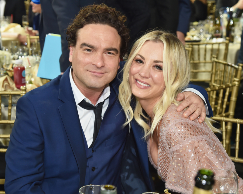 Kaley Cuoco & Johnny Galecki | Getty Images/Photo by Kevin Mazur/WireImage