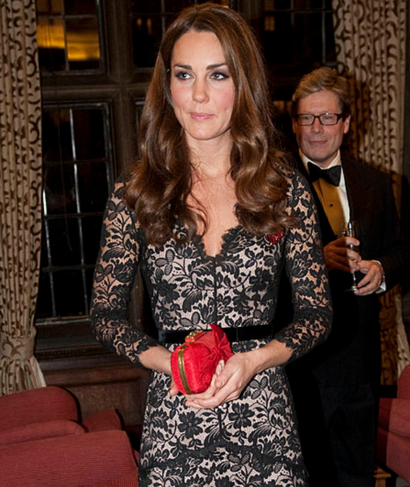 La robe noire de Temperley London – Novembre 2012 | Getty Images Photo by Eddie Mulholland - WPA Pool