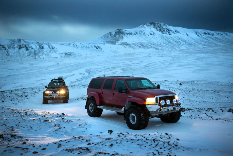 Des super Jeeps | Alamy Stock Photo by Sigurdur Jokull Olafsson/Icelandic photo agency