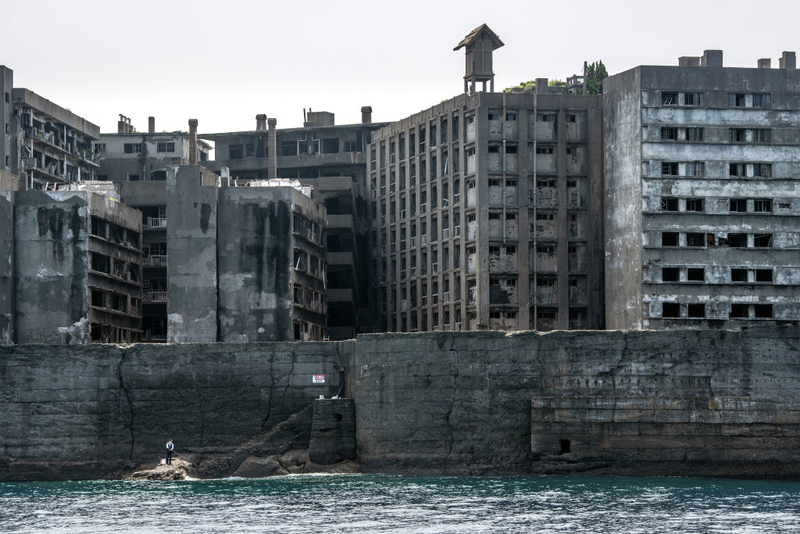 Hashima Island, Japan | Getty Images Photo by Carl Court