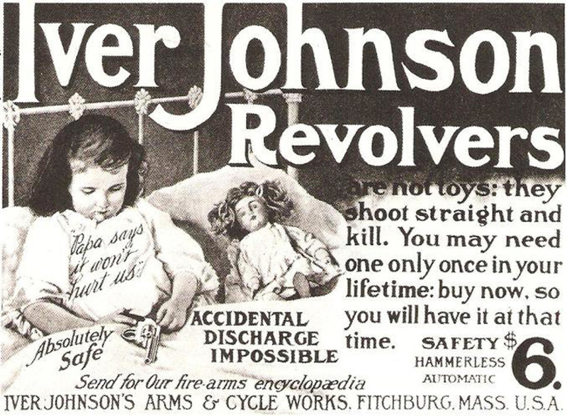 The Iver Johnson Irony | Alamy Stock Photo by Retro AdArchives
