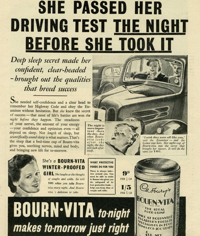 Sleep Tight with Bournvita | Alamy Stock Photo by Historical Images Archive 