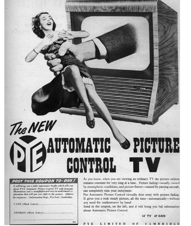 Ads in the 50s Tried to be Futuristic… | Getty Images Photo by Picture Post/Hulton Archive