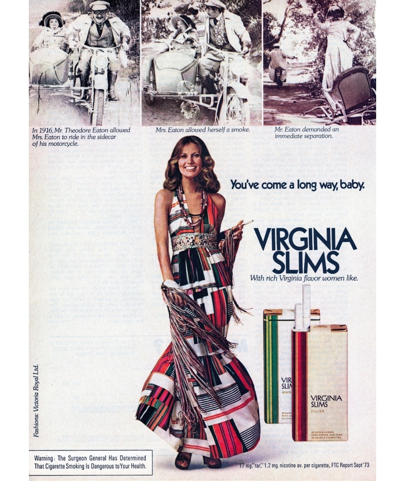 Feminism and Advertising in the 1970s | Alamy Stock Photo by Patti McConville 