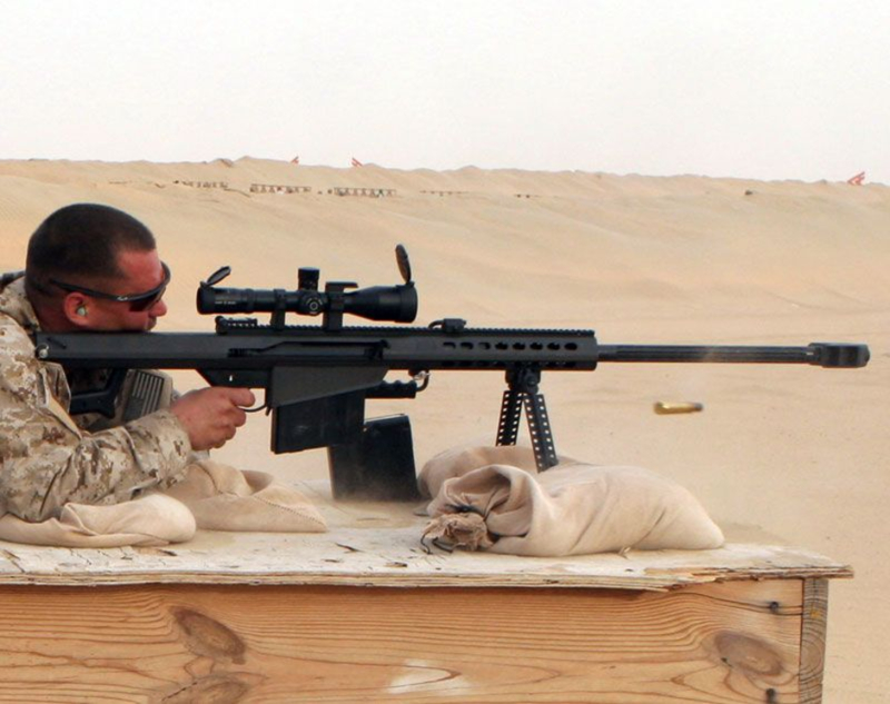 The Barrett M82 (Standardized by U.S. Army as M107) | 