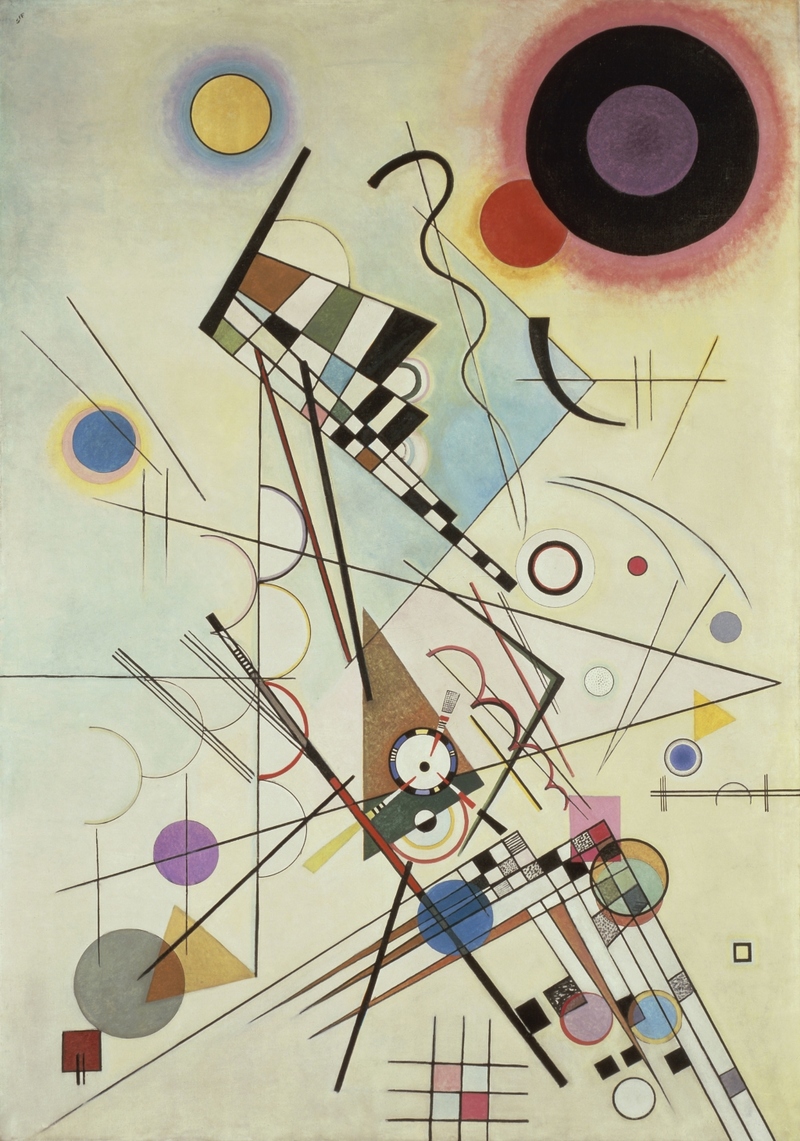 “Composition Viii” by Wassily Kandinsky | Getty Images Photo by DEA PICTURE LIBRARY 