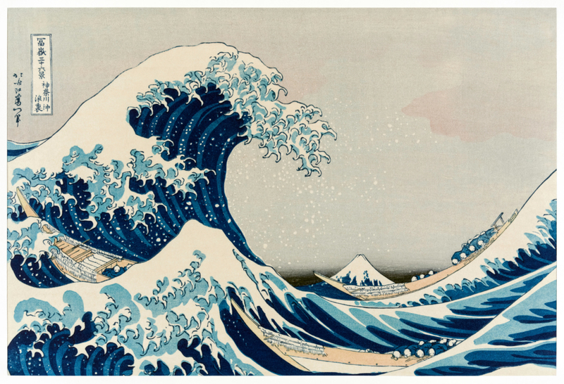 “The Great Wave Off Kanagawa” by Katsushika Hokusai | Alamy Stock Photo