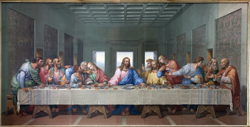 “The Last Supper” by Leonardo da Vinci | Shutterstock