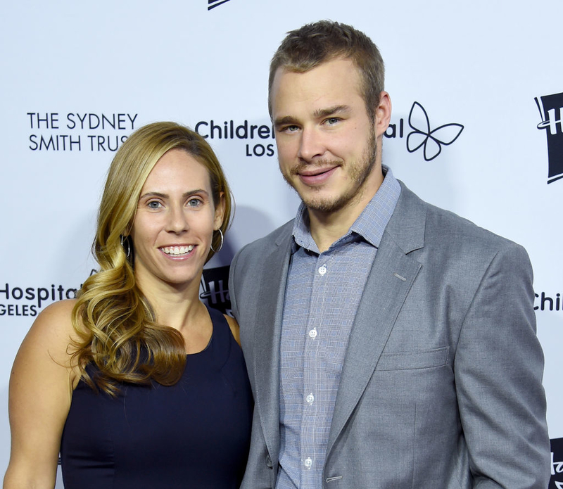 Dustin Brown & Nicole Brown | Getty Images Photo by Gregg DeGuire