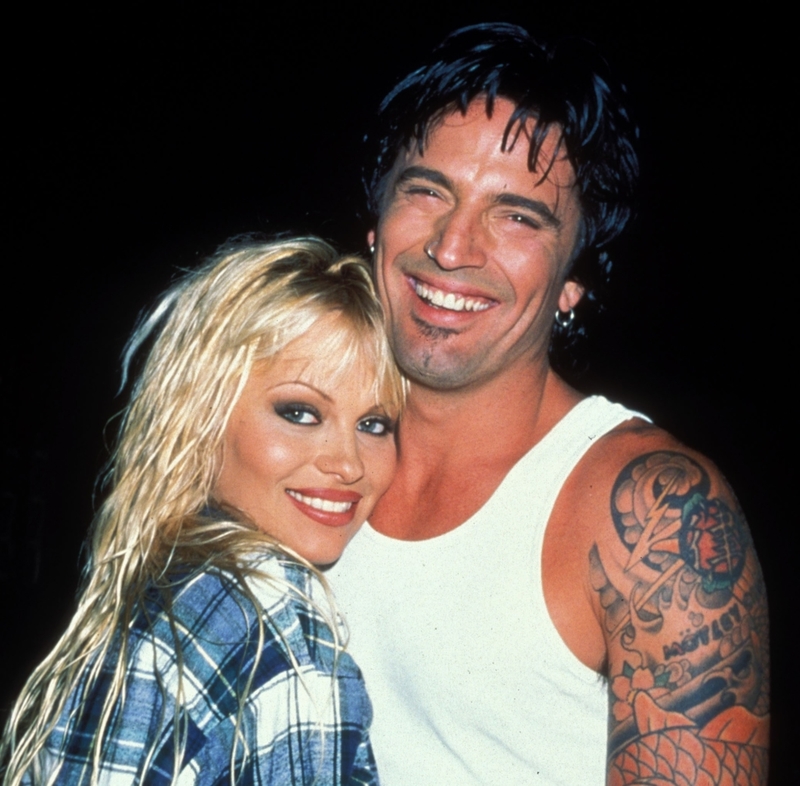 Pamela Anderson & Tommy Lee | Getty Images Photo by Jeffrey Mayer/WireImage