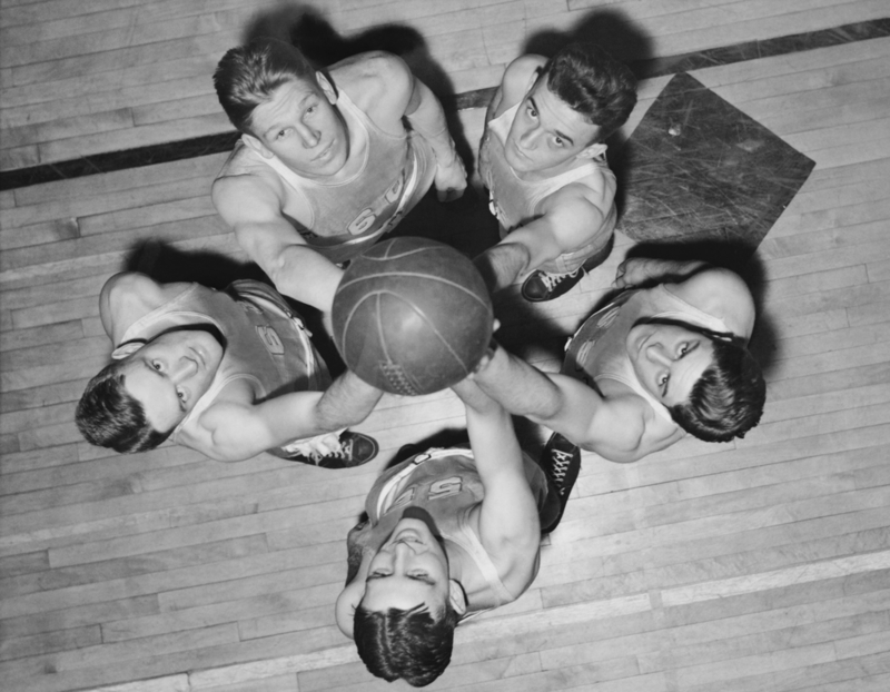 1940s basketball uniforms