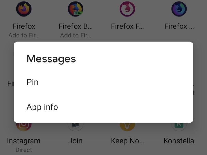 Pin Apps to Your Share Menu | Reddit.com/f6gryw