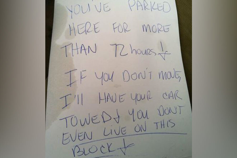 The Most Hilarious Windshield Notes Left On Cars – Herald Weekly