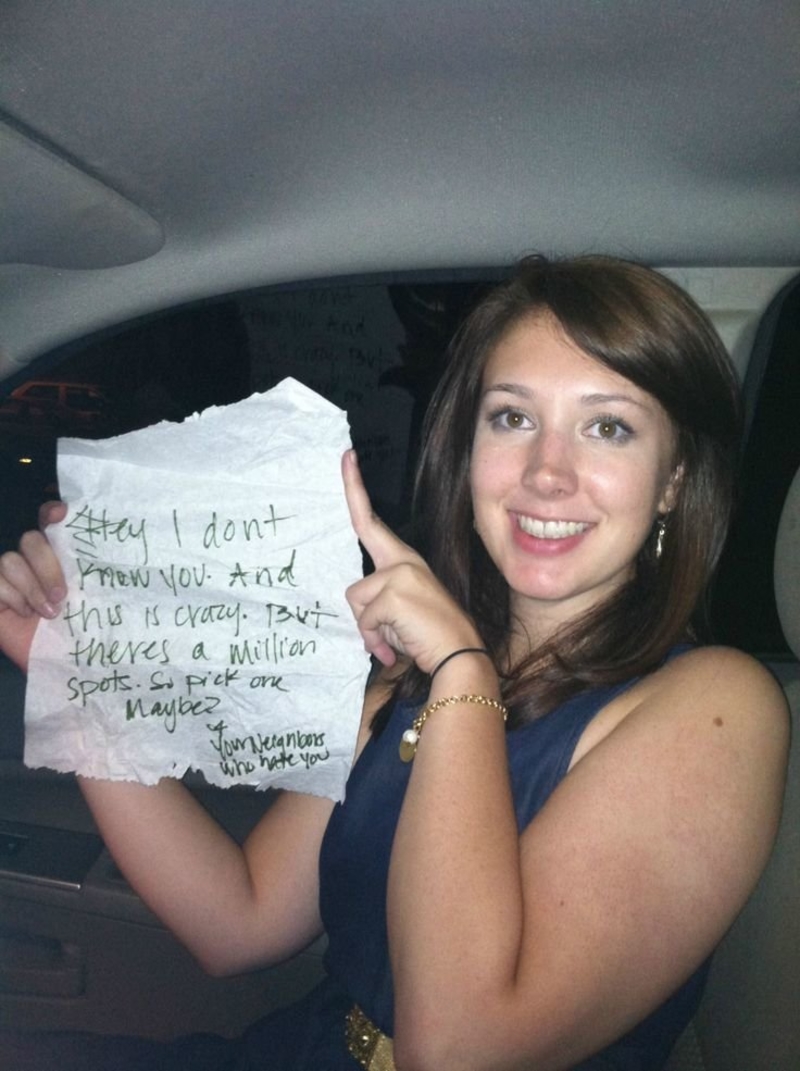 The Most Hilarious Windshield Notes Left On Cars – Page 40 – Herald Weekly