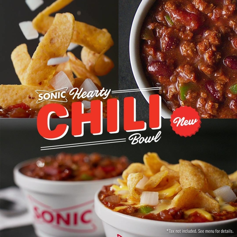 Buying Chili in Bulk | Facebook/Sonic Drive-In
