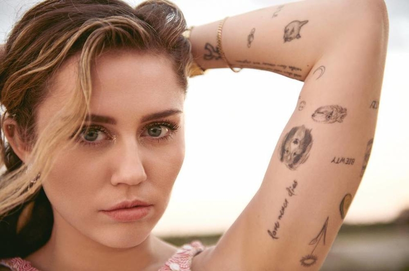 Miley Cyrus's Permanent Ink | Tattoofilter