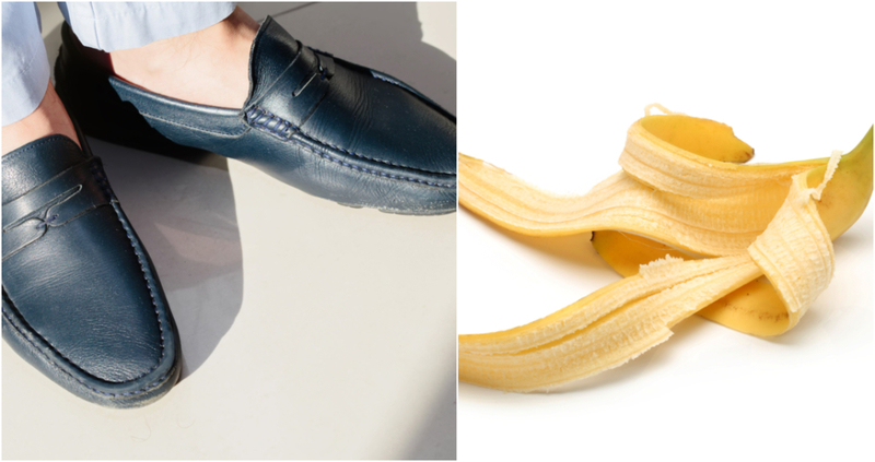 Using a Banana Peel to Polish Your Shoes | Shutterstock