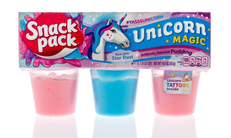 Unicorn Magic Snack Pack | Alamy Stock Photo