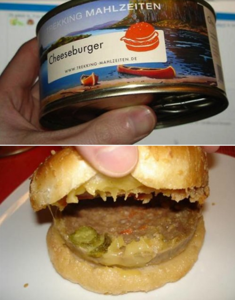 Canned Cheeseburger | imgur.com/betweight