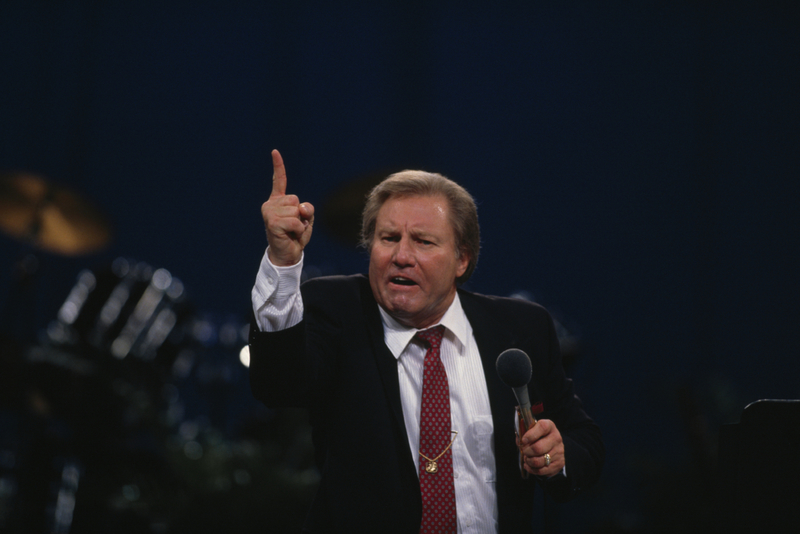 Jimmy Swaggart | Getty Images Photo by Rick Maiman/Sygma