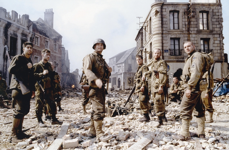 Saving Private Ryan: Soldiers Mostly Wore Brown Boots In WWII, Not Black | Alamy Stock Photo