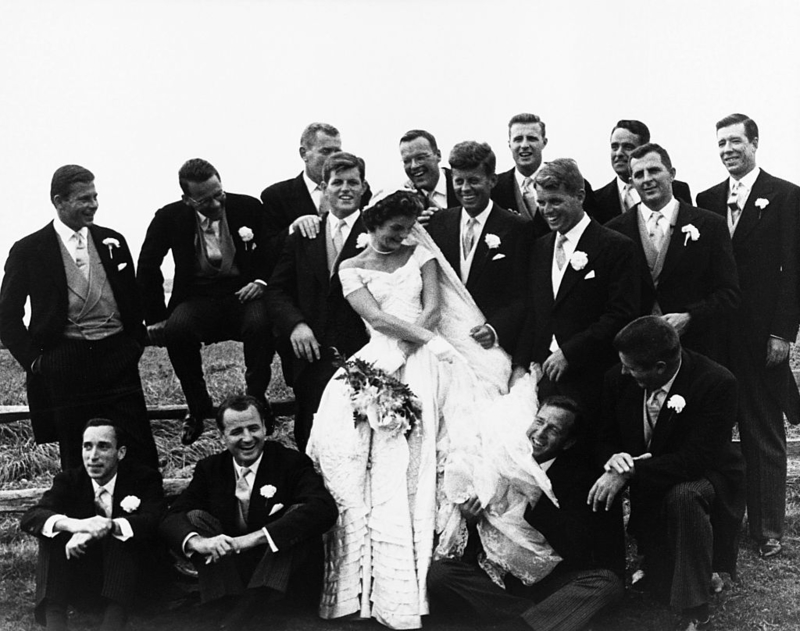 Jackie Kennedy and the Best Men | Getty Images Photo by CORBIS
