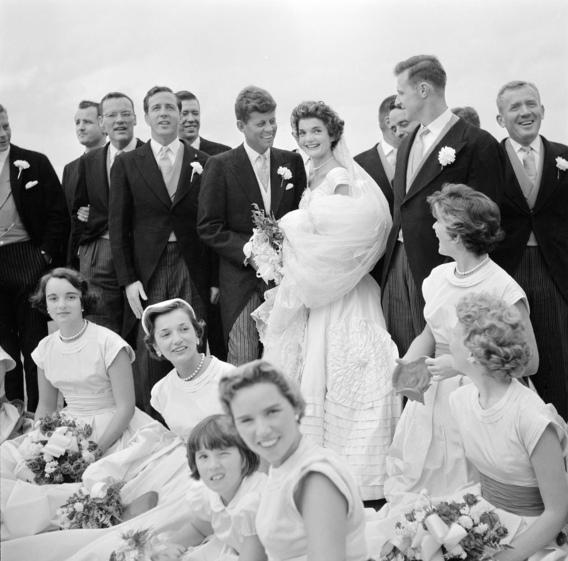 Kennedy’s Huge Wedding Party | Getty Images Photo by Universal History Archive