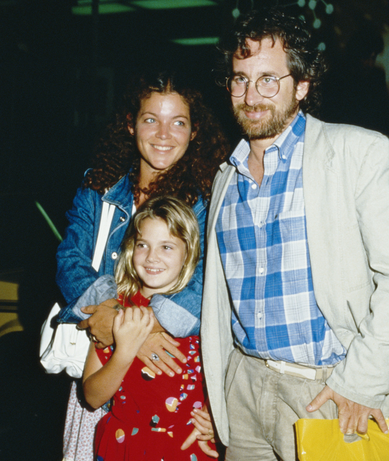 Drew Barrymore and Steven Spielberg Acting Like a Family | Getty Images Photo by Maureen Donaldson