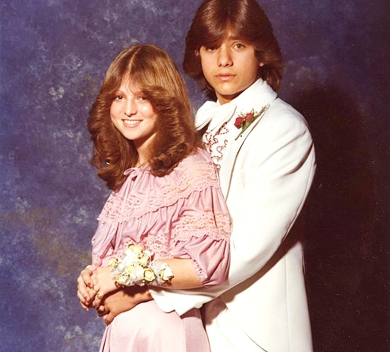 John Stamos And His Prom Date | Instagram/@johnstamos