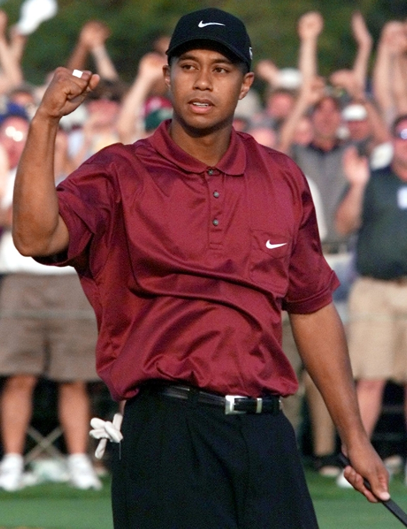 TIGER WOODS | Getty Images Photo by TIMOTHY CLARY