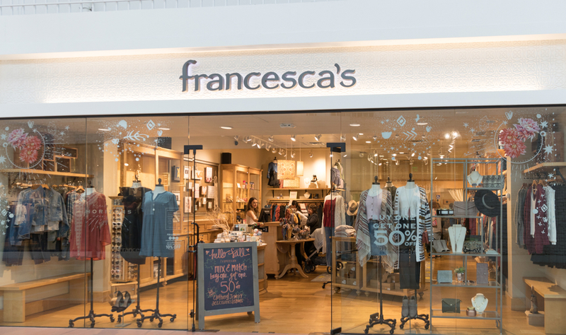 Francesca’s | Shutterstock