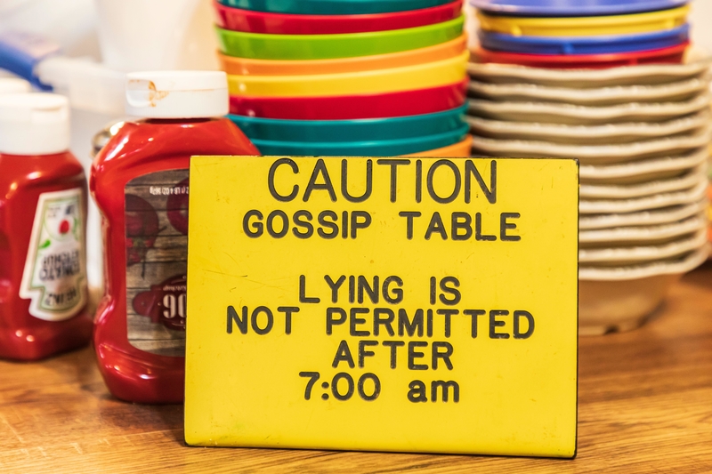 Gossip Table? Count Us In! | Alamy Stock Photo by DanitaDelimont.com
