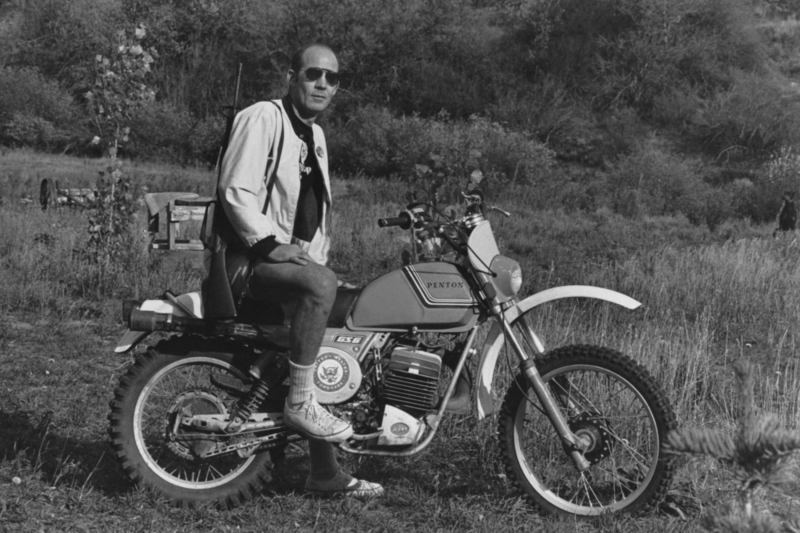 Hunter S. Thompson and the Hells Angels | Getty Images Photo by Michael Ochs Archives